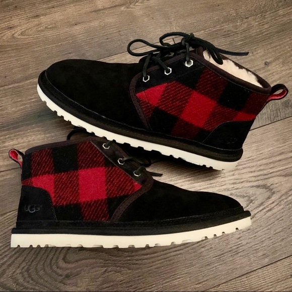 UGG Other - UGG Mens Neumel Plaid Cukka Boots size 9